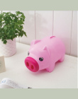 Cartoon Świnia Skarbonka Monety Pieniądze Plastikowe Nadal Oszczędności Zabawki Gotówka Sejf Cartoon Transparent świnia skarbonk