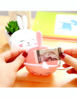 1 SZTUK 12.5*10 cm Różowy i biały ekspresowe trochę królik Emoji Silikonowe Galaretki Monety Kiesy Money Bag Holder Dla Dzieci p