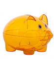 Cartoon Dzieci Świnia Money Saving Box Klasyczne Przezroczysty Decarate Plastikowym Pudełku Monety Skarbonka 4 Kolor