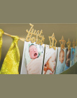 1st Urodziny Ramka 1-12 Miesięcy dziecka Ramka Prysznic Dziecko Zdjęcie Holder Dzieci Urodziny Banner Wedding dekoracje pokoju