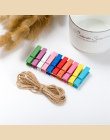 Ramka na zdjęcia Z Mini Kolorowe Clothespins I Sznurka-Fit Instax Mini Film zdjęcie klipsy wiszące u70920 LE2