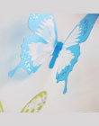 18 sztuk/partia 3d kryształ Butterfly Naklejki Ścienne Art Naklejka Home decor dla Mural Naklejki Kalkomanie DIY PCV Boże Narodz