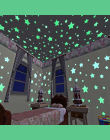 % 100 sztuk/partia 3D gwiazdy świecą w ciemności Luminous na Naklejki Ścienne dla Dzieci pokój dzienny Naklejka home Decoration 