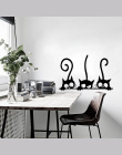 Piękny Trzy Czarny Kot DIY Naklejki Ścienne Zwierząt Dekoracji Pokoju osobowości Winylowe Naklejki Ścienne