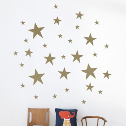 Mieszane Rozmiar Łatwe Zastosowanie Wymienny Starry Gwiazdy Naklejki Ścienne Dla Dzieci Wystrój Pokoju Łatwo Wodoodporna Wymienn