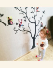 Duży rozmiar 200*260 cm kolorowe DIY photo winylu naklejki ścienne drzewa dla salon sypialnia mural art tapety wystrój domu