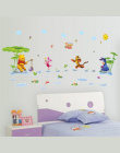 Zwierzęta zoo cartoon Kubuś Puchatek DOMU sypialni naklejki ścienne naklejki naklejki ścienne dla dzieci pokoje przedszkola stro