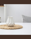 Europa Krótkie Matt Diament Porcelany Wazon Nowoczesny Sposób Ceramiczne Wazon Room Study Korytarz Domu Dekoracje Ślubne