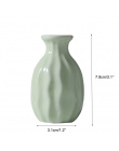Wieża ceramiczny Wazon Wazon Do Dekoracji Wnętrz Photo Prop Mody Butelki Ceramiczne Roślin Zielonych Ceramiczne Wazony