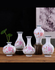 YEFINE Vintage Home Decor Ceramiczne Wazony Dla Domów Antyczny Chiński Tradycyjny Niebieski I Biały Porcelanowy Wazon Dla Kwiató