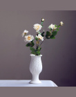 SAFEBET Marki Fashion Style Biały Ceramiczny Wazon Kreatywny Domu Dekoracji Blat Wazon Ręcznie Rękodzieła