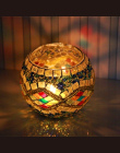 1 X Ręcznie Mozaika Wedding Party Candle Świecznik Romantyczna Kolacja Przy Świecach Lampy Dekoracji Domu