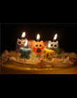 5 sztuk/zestaw Cartoon dziecięca Birthday Cake/Birthday Cake Wykaszarki Cupcake Świeca Świece Dostawy wesele Dekoracje domu-B