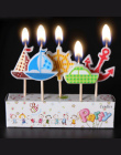 AIHOME 3 Sztuk/partia Świece Urodziny Kreskówka Rzemieślnicze Dzieci Prezenty Śliczne Event Party Supplies Ciasto Topper Cake Św