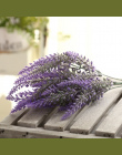 Romantyczny Prowansja dekoracji kwiat lawendy sztuczny jedwab kwiaty ziarna dekoracyjne Symulacji roślin wodnych