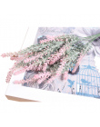Romantyczny Prowansja dekoracji kwiat lawendy sztuczny jedwab kwiaty ziarna dekoracyjne Symulacji roślin wodnych