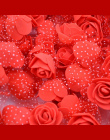 50 Sztuk/partia 3.5 cm Mini PE Pianka Rose Heads Sztuczny Jedwab Kwiaty Dla Domu Ogród DIY Pompom Wieńce Wedding Decor materiałó