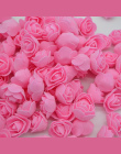 50 sztuk/partia 3 cm DIY Handmade Pianki Kwiaty 3 cm Rose Flower Szef Sztuczne PE Pianka Rose Ślub Dekoracji Scrapbooking rzemio