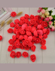 100 sztuk Pianka PE fałszywe róże kwiat głowy sztuczne kwiaty tanie dekoracje ślubne dla scrapbooking pudełko diy wieniec Wielu 