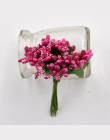 12 sztuk pearl Berry wieniec Sztuczny Kwiat Na Ślub Dekoracja Domu Słupek Pręcik DIY Scrapbooking Craft Fałszywe Kwiaty