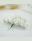 144 sztuk Sztuczne Kwiaty Dla Wedding Party Supplies Dekoracji Samochodu Handmade DIY Wieniec Bridal fałszywe Mini Pianki symula