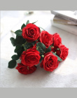 Europejski Styl Fałszywe Sztuczne Piwonia Silk Dekoracyjne Party Kwiaty Dla Home Hotel Ślub Biura Ogród Decor Rose Kwiaty