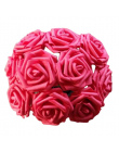 10 głowice 8 cm Sztuczne Rose Kwiaty Dekoracje Ślubne Silk Flower Ball Centerpieces Mint Dekoracyjne Wiszące Kwiat p20