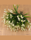 Nowy piękny 25 głowice/bukiet mini sztuczne calla z liści fake plastic lily rośliny Wodne dom pokój Christmas decor kwiat