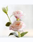 1 PC Europejskiej Sztuczny Kwiat 3 Heads Fałszywy Eustoma Gradiflorus Lisianthus Boże Narodzenie Wedding Party Home Dekoracyjne 