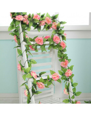 Sztuczne Kwiaty do dekoracji na ślub Róża Wiszące Do domu Wesele Restauracja Bar Kawiarnia