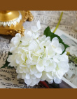 Sztuczne kwiaty tanie Jedwabiu hortensja bukiet Panny Młodej ślub home nowy Rok dekoracji akcesoria dla wazon flower arrangement