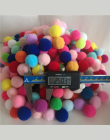 Pompom Hurtownie 10 15 20 25 30mm Pluszowe Futerko Ball dla Craft DIY Miękkie Ślub Dekoracji Domu Szycia Odzieży na Tkaniny Akce