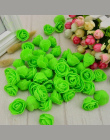 100 sztuk/partia Sztuczne Rose Kwiaty Mini Pianka PE Rose Flower Szef Handmade DIY Ślub Dekoracja Domu Uroczysty & Party Supplie
