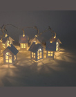 1.5 m 10 sztuk LED Christmas Tree House Style Fairy Światła Led String ślub natal Garland Nowy Rok dekoracje na boże narodzenie 