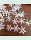 200 sztuk 3 cm Ozdoby Choinkowe Płatki Śniegu Białe Plastikowe Sztuczny Śnieg Świąteczne Dekoracje dla Domu