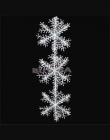 30 sztuk/partia 11 cm Bombka Białe Plastikowe Boże Narodzenia Drzewo Okna Świąteczne Dekoracje Dla Domu