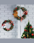2018 Boże Narodzenie Wieniec Drewna Christmas Decor Dla Domu Santa Snowman Grand Choinka Christmas Gift Xmas Ozdoba Zawieszka Na