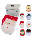 2019 Boże Narodzenie Dekoracje Domu dla Snowman Święty Mikołaj Toaleta Pokrywa Pokrywa Nowy Rok Xmas Boże Narodzenie Ozdoby Navi