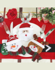 6 style Dekoracje Na Boże Narodzenie Srebra Posiadacze Santa Clause Snowman Ełk Nóż Widelec Kieszenie Dinner Table Decor Home De