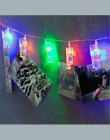 CHASANWAN 1 m 10 Lampa Zdjęcia Klip LED Pole Baterii Taśmy Led Boże Narodzenie Dekoracje dla Domu Dekoracji Nowego Roku natal.