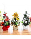 Merry Christmas Tree Sypialnia Biurko Dekoracji Zabawki Lalki Prezent Biurowe Domu Dzieci Natale Ingrosso Świąteczne Dekoracje d