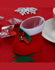 1 pc Mini Cukierki Buty Prezent Buty Merry Christmas Tree Dekoracje dla Domu Xmas Stocking Natal Wystrój Dekoracji Nowego Roku