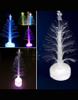 Kolorowe LED Światłowody Nightlight Dekoracji Światła Lampa Mini Choinki