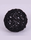 20 sztuk 3 cm Halloween Dekoracje Rattan Ball DIY Ozdoby Sepak Takraw Domu Ozdoba Boże Narodzenie/Urodziny Wesele Dekoracji
