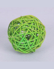 20 sztuk 3 cm Halloween Dekoracje Rattan Ball DIY Ozdoby Sepak Takraw Domu Ozdoba Boże Narodzenie/Urodziny Wesele Dekoracji