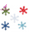 Lucia rzemiosło 48 sztuk/144 sztuk 3 cm Snowflake Wiszące Choinki/Okno DIY Dekoracje Assorted Nie- tkane Motyw Czuł 14010322