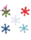 Lucia rzemiosło 48 sztuk/144 sztuk 3 cm Snowflake Wiszące Choinki/Okno DIY Dekoracje Assorted Nie- tkane Motyw Czuł 14010322