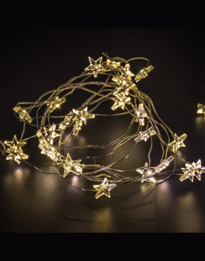 FENGRISE 2 M 3 M Gwiazda Drut Miedziany LED Fairy Lights String Dekoracje Na Boże Narodzenie Choinka Dekoracje String Lights Now