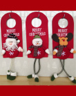 Christmas Tree Decor Ozdoby Xmas Home Drzwi Dekoracji Santa Claus Snowman Reindeer YL873670