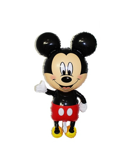 112 cm Giant Mickey Minnie Mouse Balon Cartoon Folia Birthday Party Balon Airwalker Balony dla Dzieci Zabawki Dla Dzieci Party
